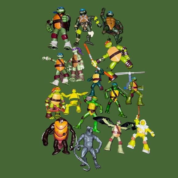 2002-2016 Viacom & Mirage Mixed Teenage Mutant Ninja Turtles Cockroach Splinter - Picture 1 of 4